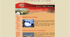 Desktop Screenshot of inchiriere-avion.ro